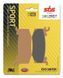 Гальмівні колодки SBS Track Days Front Brake Pads, EVO Sinter 1012RST фото 2