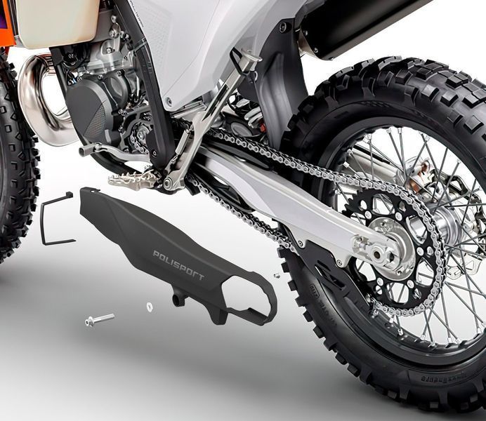 Захист свінгарму Polisport Swingarm Protector EVO - KTM [Black] RE8499400001 фото