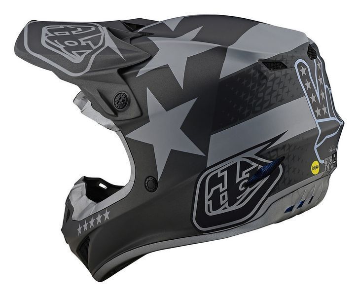 МотоШолом TLD SE4 POLYACRYLITE [FREEDOM BLACK / GRAY] M 109142013 фото