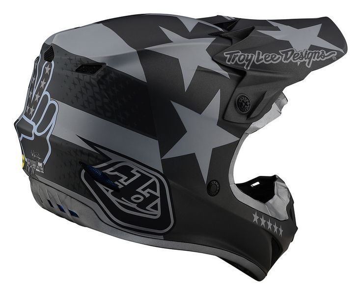 МотоШолом TLD SE4 POLYACRYLITE [FREEDOM BLACK / GRAY] M 109142013 фото