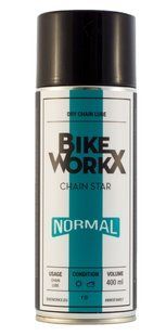 Мастило для ланцюга BikeWorkX Chain Star &ldquo;normal&rdquo; спрей 400 мл. CHAINN/400 фото