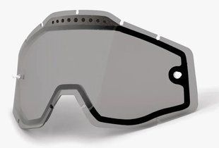 Лінза 100% RC/AC/ST Vented Dual Pane Lens - Smoke, Dual Clear Lens 51006-007-02 фото
