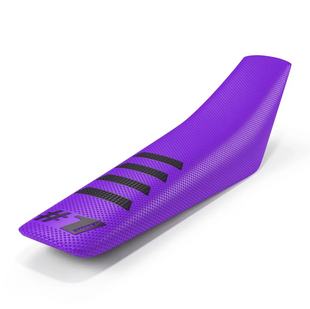Чехол для мотосидения Onegripper - RIBBED Purple/Black OGSC02-PLBLBL фото