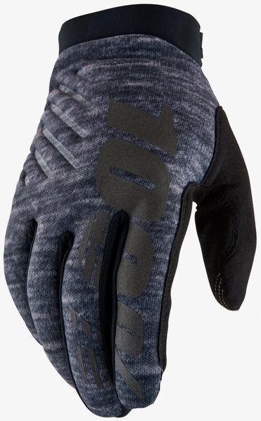 Зимние перчатки RIDE 100% BRISKER Cold Weather [Grey], S (8) 10003-00020 фото