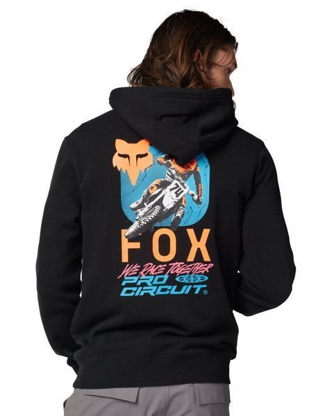 Толстовка FOX X PRO CIRCUIT Hoodie [Black], L 32106-001-L фото