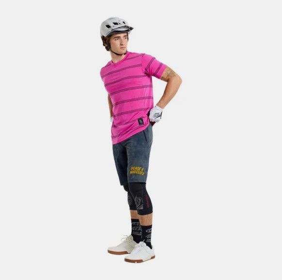 Футболка TLD SKYLINE SHORT SLEEVE RIDE TEE; WASHED OUT [Party Pink] S 382145012 фото