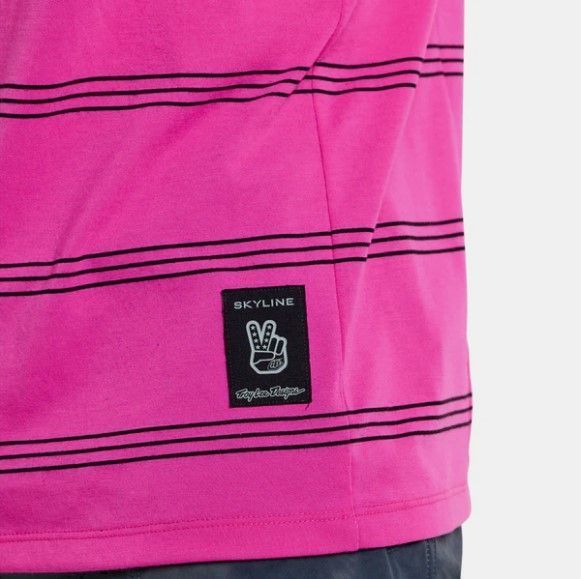 Футболка TLD SKYLINE SHORT SLEEVE RIDE TEE; WASHED OUT [Party Pink] S 382145012 фото
