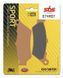 Гальмівні колодки SBS Track Days Front Brake Pads, Sinter 674RST фото 2